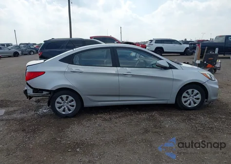 2015 Hyundai Accent Gls from USA, damaged, VIN KMHCT4AE0FU854571